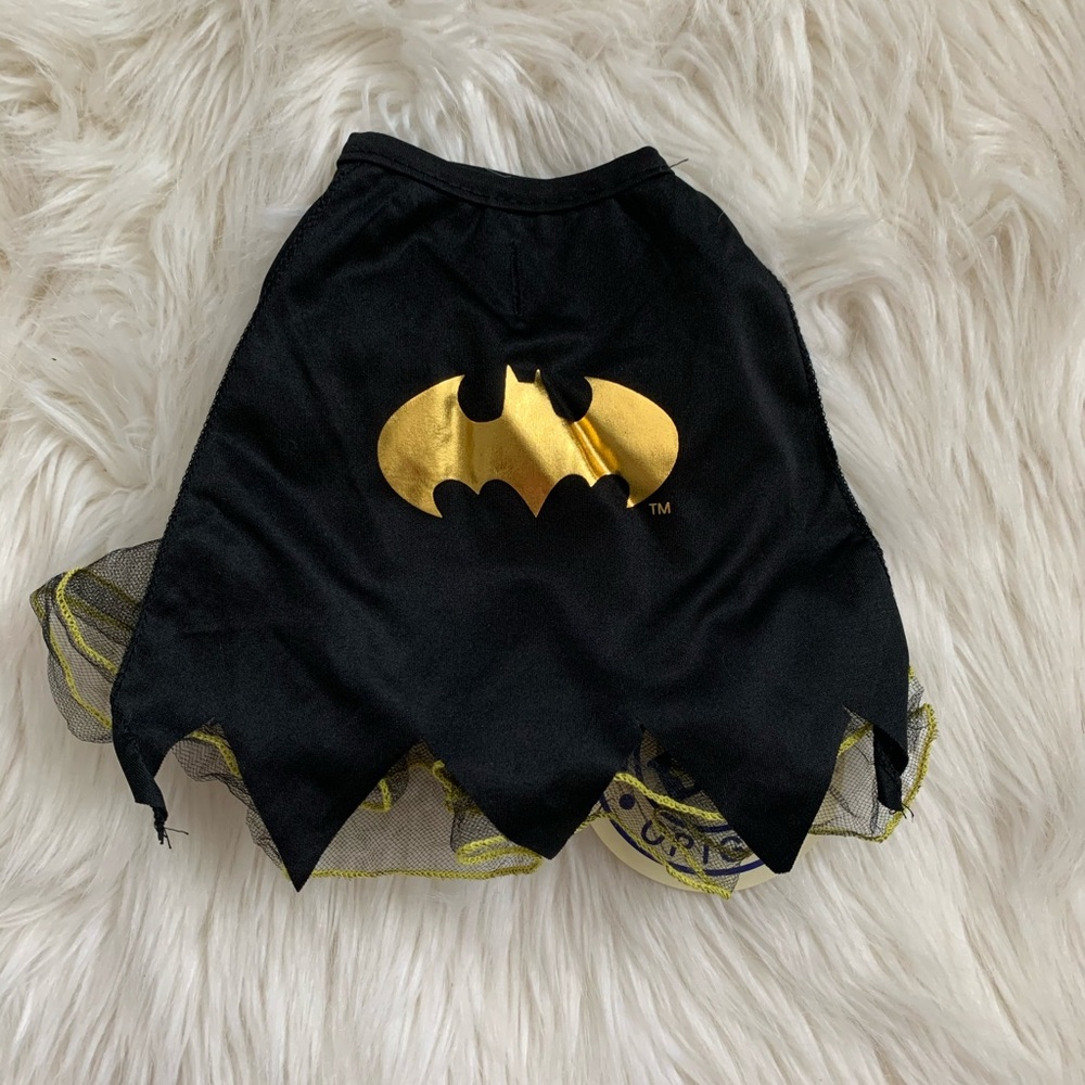 Pet Dog Batgirl Tutu Dress- Small
